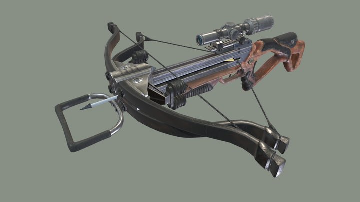 Crossbow 3D Model