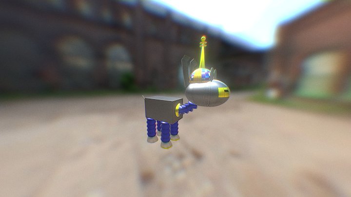 Goddard from Jimmy Neutron 3D Model