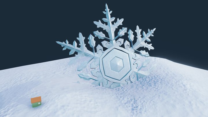 Snowflake 3D Model