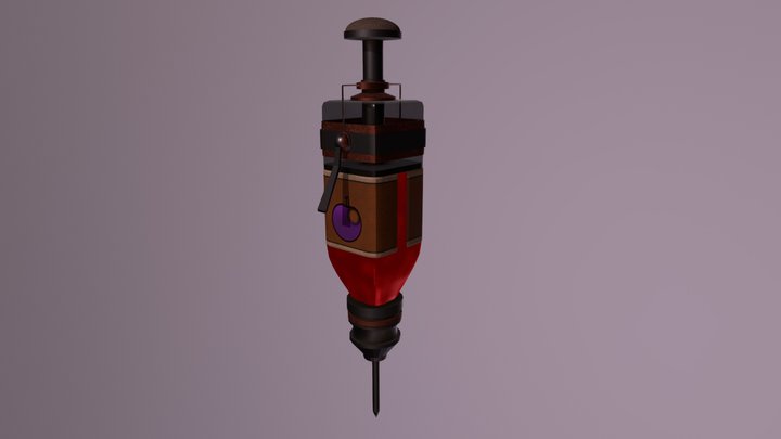 Bioshock Plasmid 3D Model