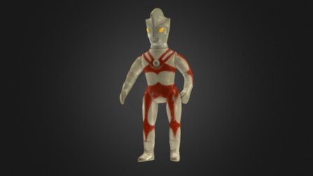 Ultraman Ace (second scan) 3D Model