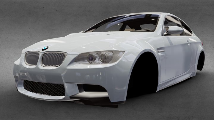 [Real Racing 3] 2008 BMW M3 – Modello 3D gratuito STL