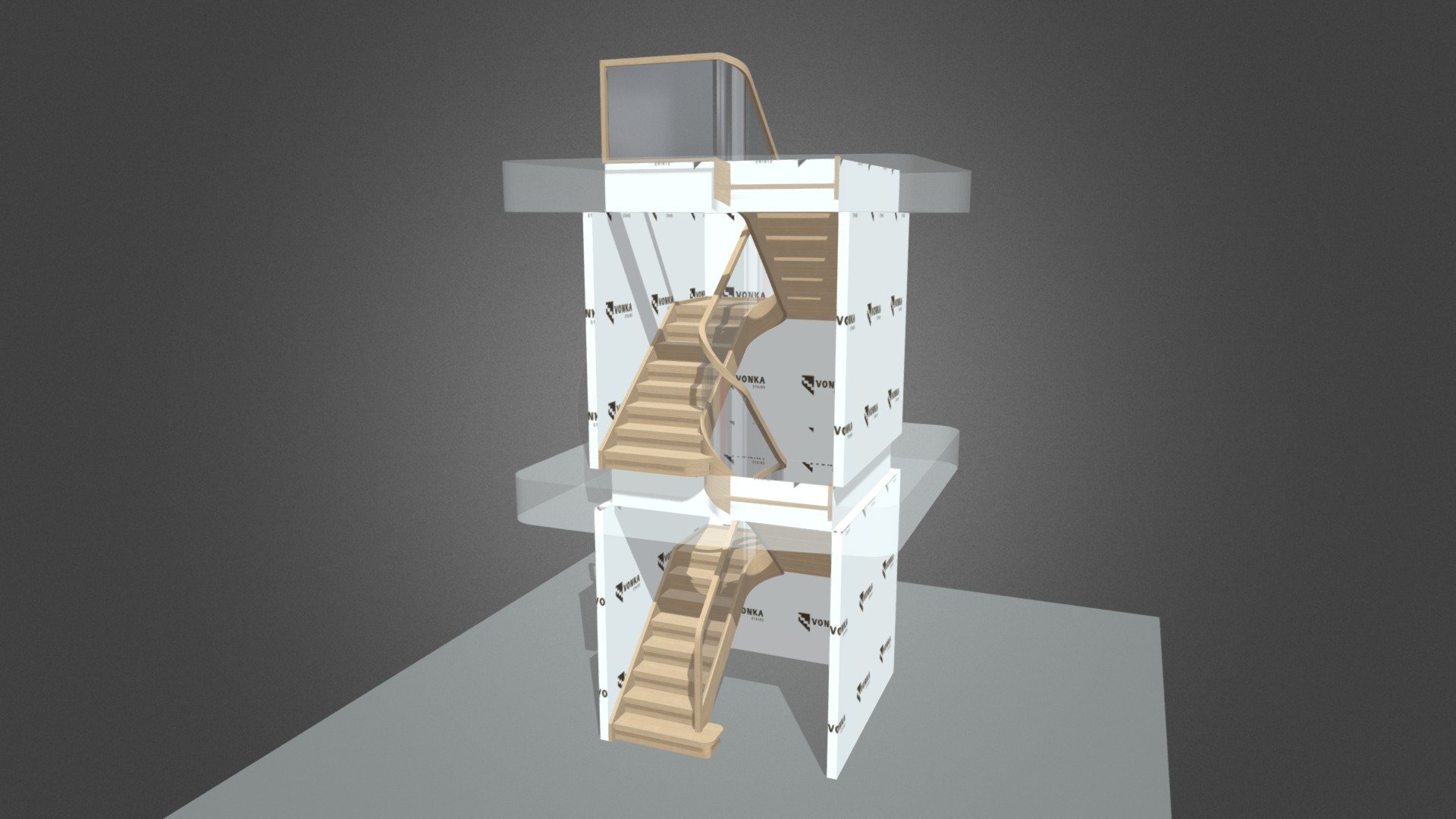 Claudia - House B - Glass Balustrade - V1