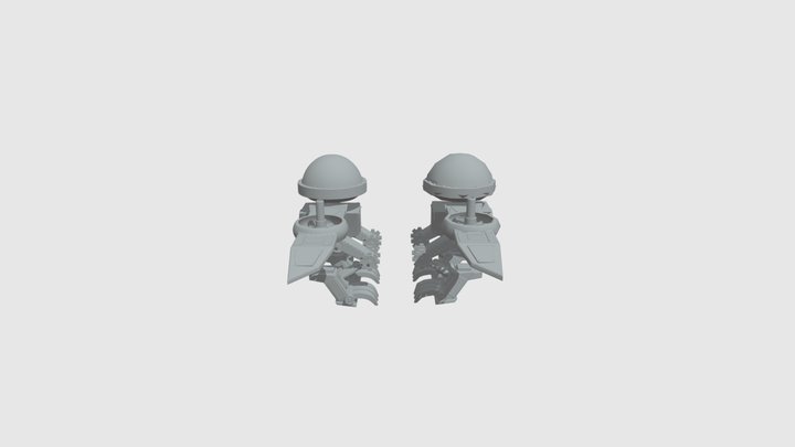 Hard Surface Robo Exersise 3D Model