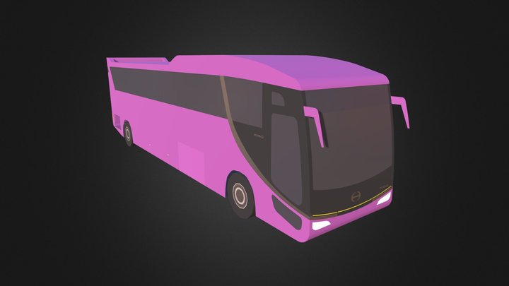 客车01 3D Model