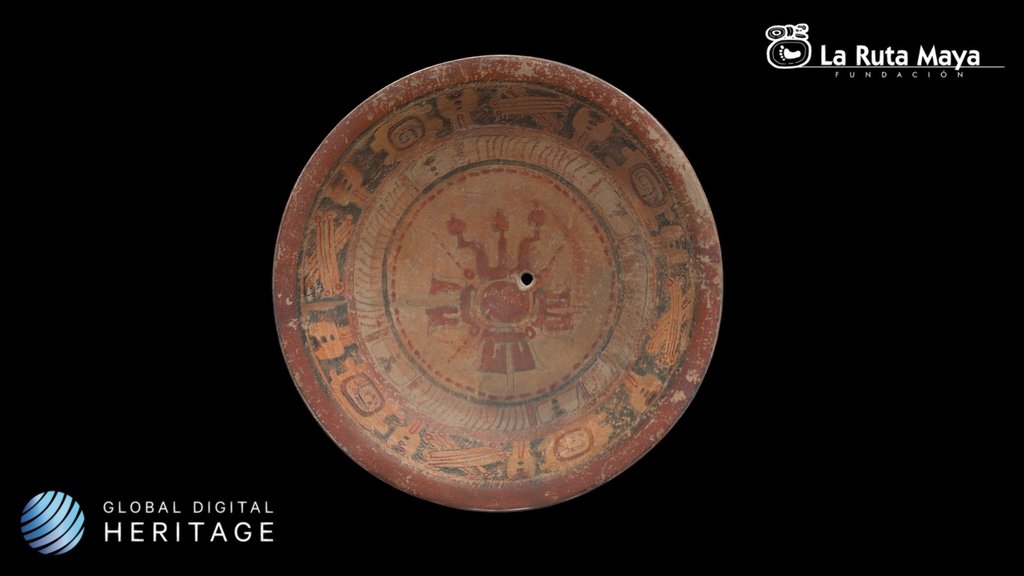 Plate with Death Motifs