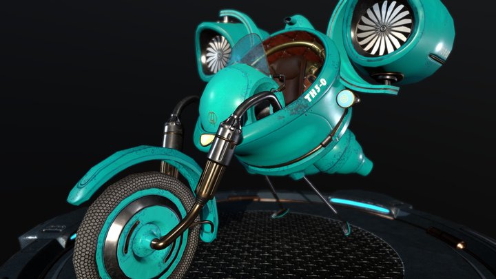 TU-R-80 / Concept 3D Model