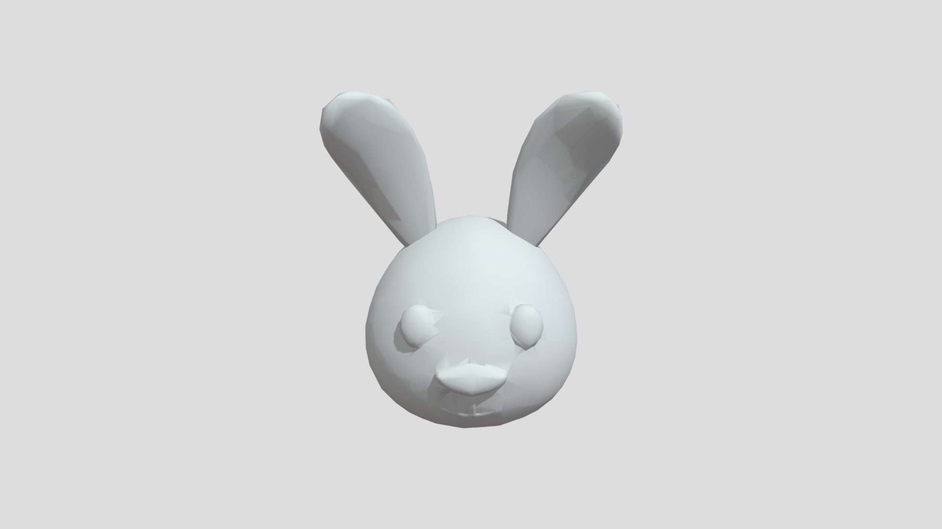 Bunny Head Hair Pin