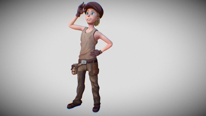 Lara The Tinker 3D Model