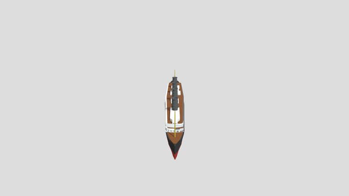 Lusitania 3D Model