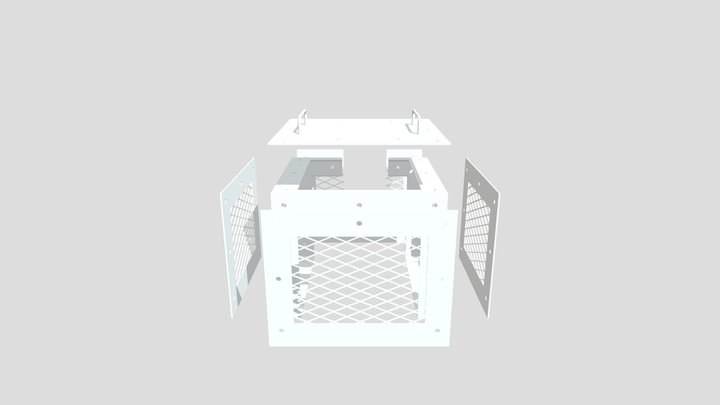 カメラ取付架台 3D Model