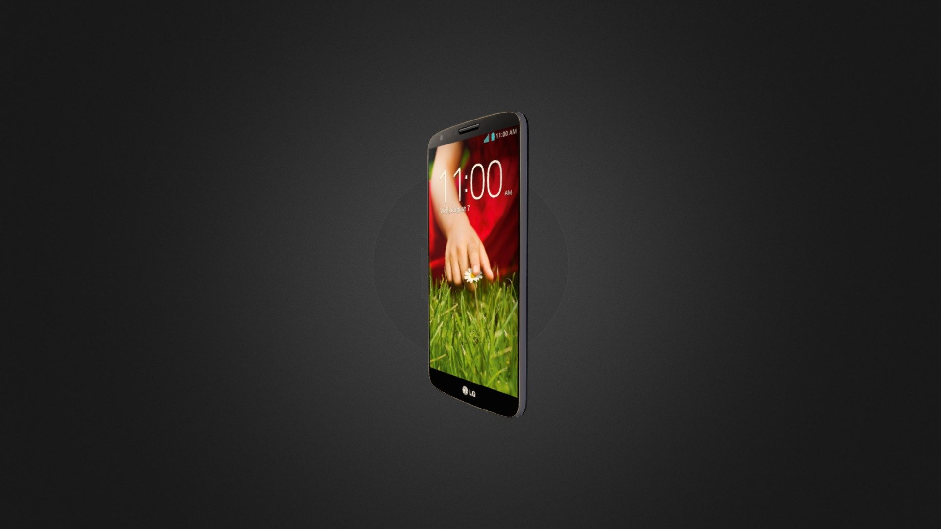 LG G2 Black 3D model by Damian Winter (Daymos) [2f7a0a5] Sketchfab