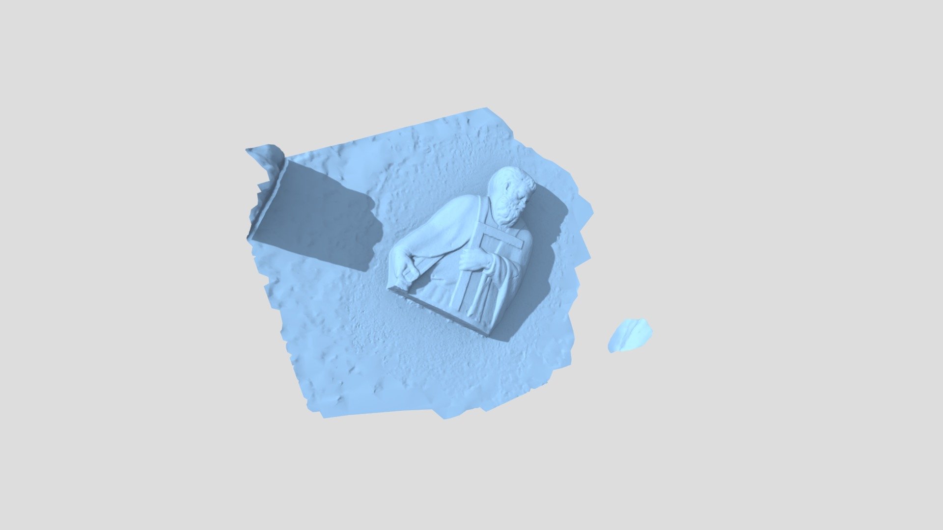 Saint 50.000 polygons - San Servolo Island