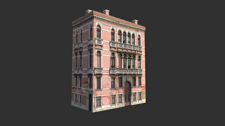 Venice building 3D Model