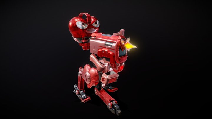 Love Joy Turret – Modelo 3D gratuito STL