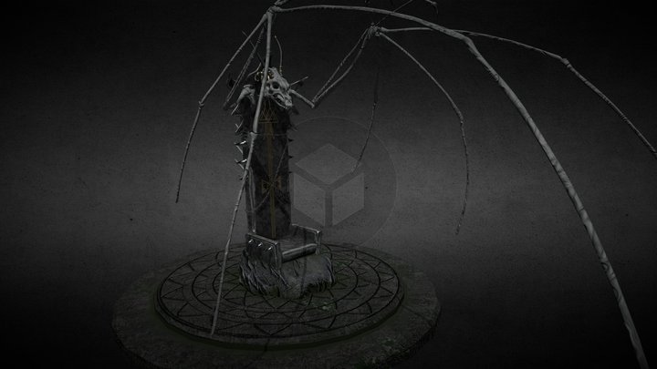 Throne 3D Model