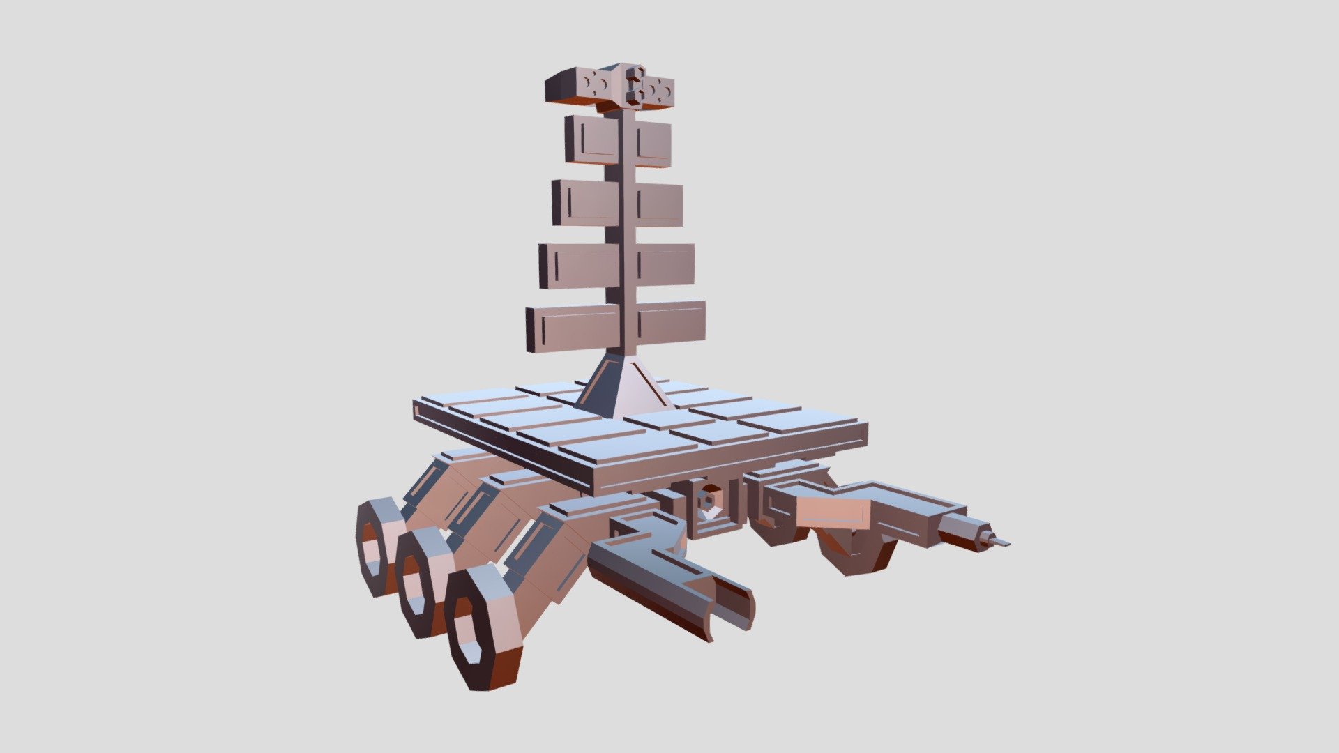 Planet exploring Rover