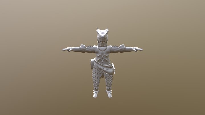 Grim Scale Main Character Model 3D Model