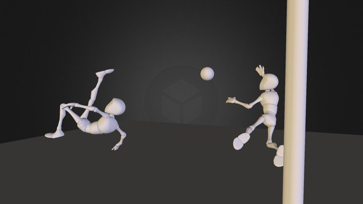 Soccer 3D Model