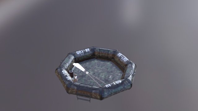 Army Boat - Ionwe productions 3D Model