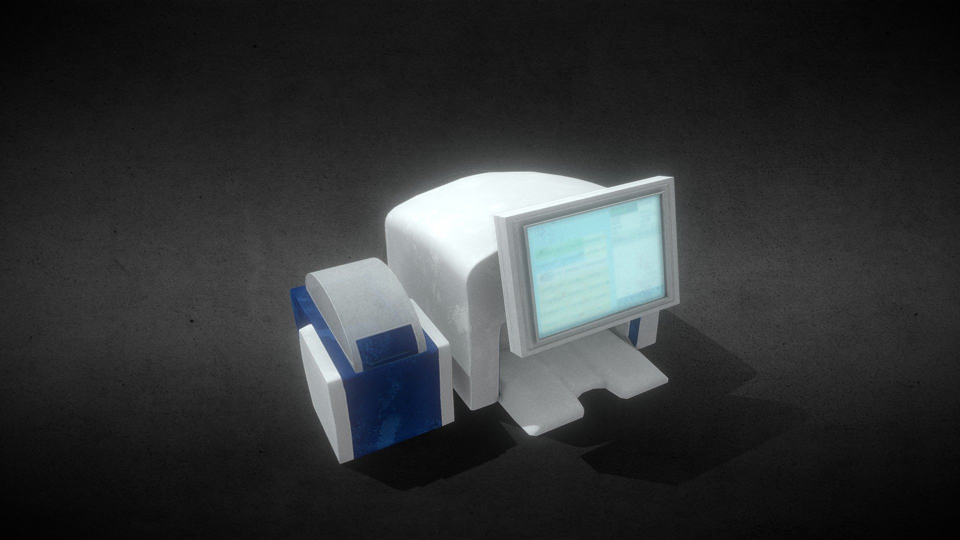 Gaming Terminal 3D model by ayhancerci [2f7f593] Sketchfab