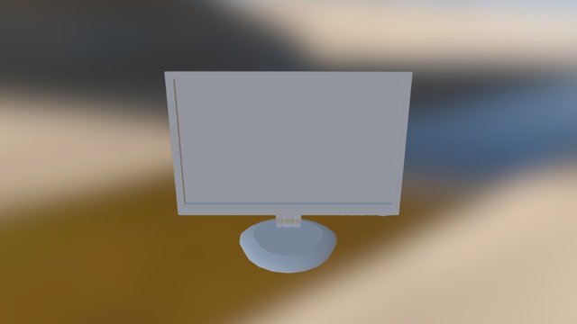 Monitor 3D Model