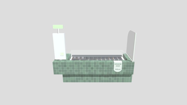 MOSTRADOR 3D Model