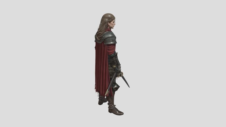 Medieval Knight by Tripo – Kostenloses 3D-Modell STL