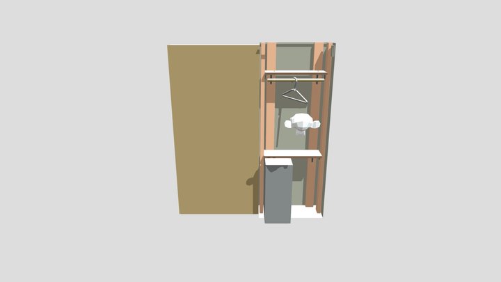 DIY Hanger Corner 3D Model