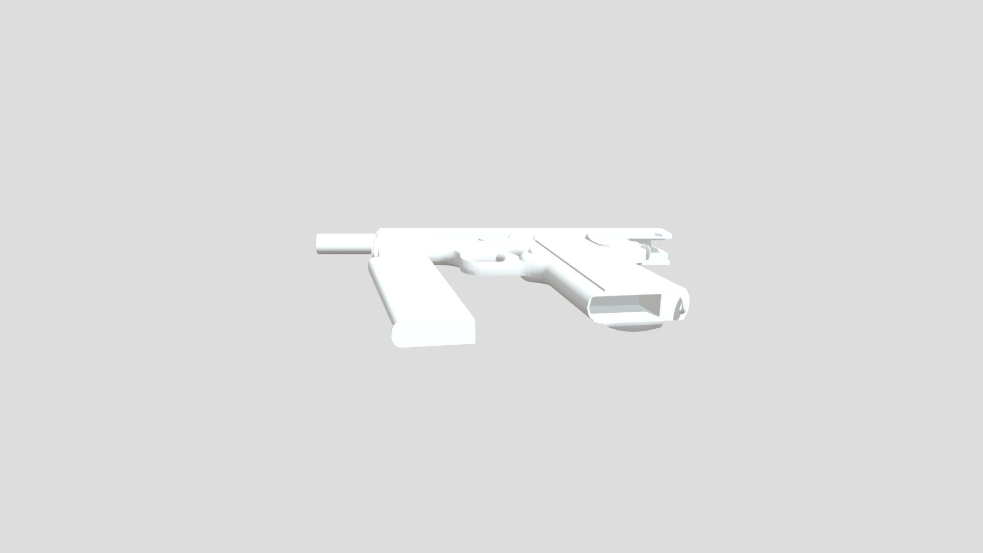 Low-Poly Colt 1911