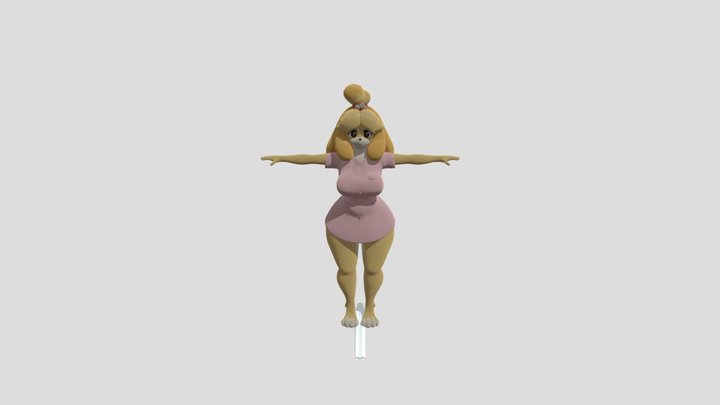 Isabelle Thicc. 3D Model