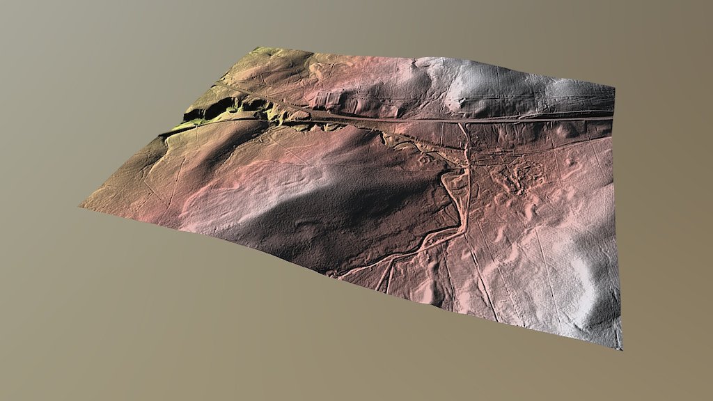 4 Roman Camps near Troutbeck, Lake District.