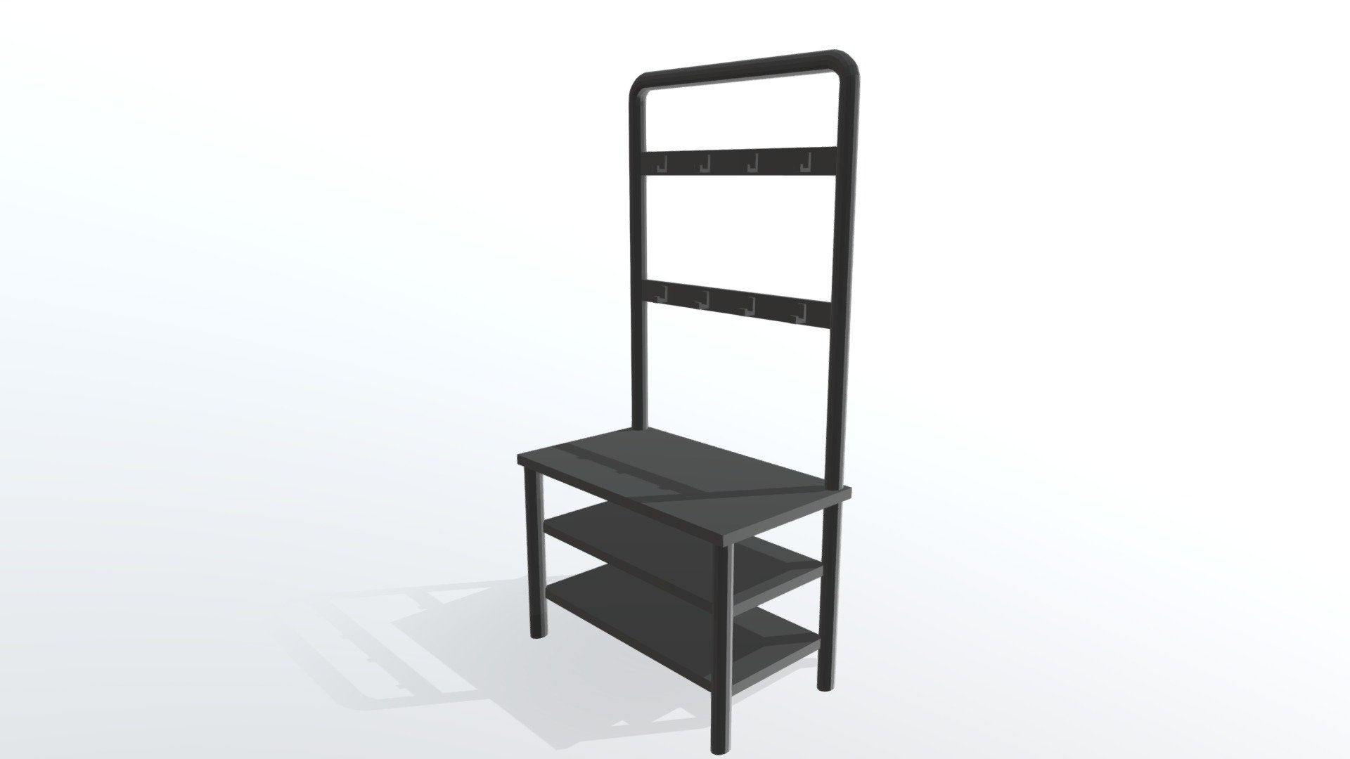 Coat rack Download Free 3D model by AnnPiskacov (AndreaPiskacova