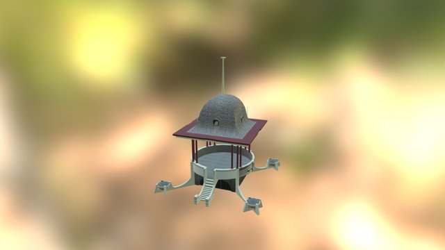 Johnstone Park Rotunda 3D Model