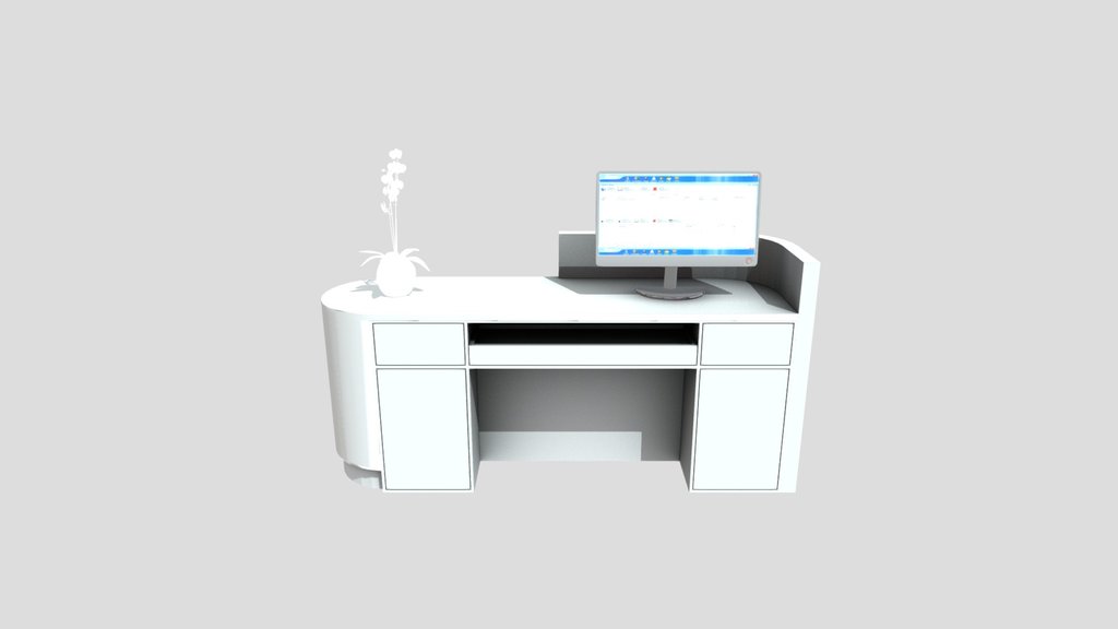 Receptionist Service Counter