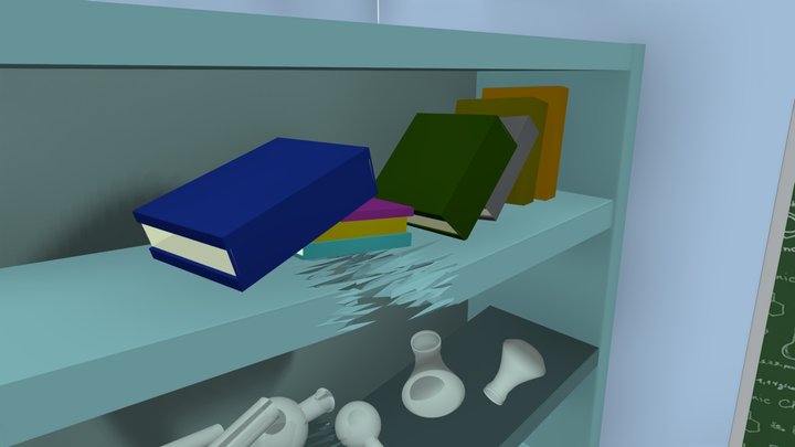 Mini chemical laboratory 3D Model