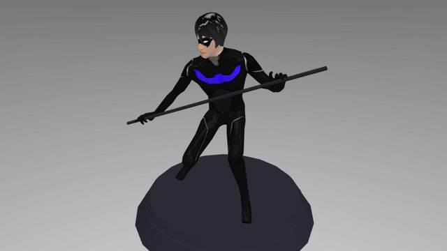 Nightwing 3D Model