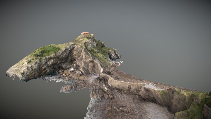 Modelo 3D San Juan de Gaztelugatxe 3D Model