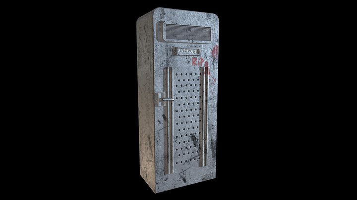 Locker (Imagined Worlds Project) 3D Model