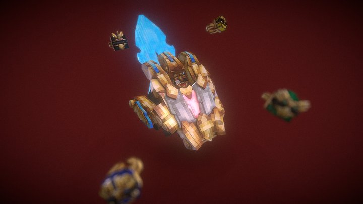Tegasword; Number One Sentai Gozyuger 3D Model