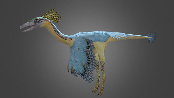 Dinosaur Hunting Compsognathus – Free 3D Model STL