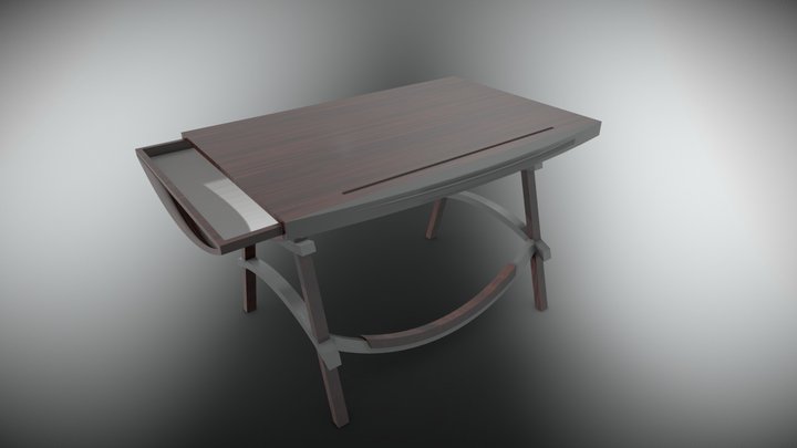 New Arch Table 3D Model