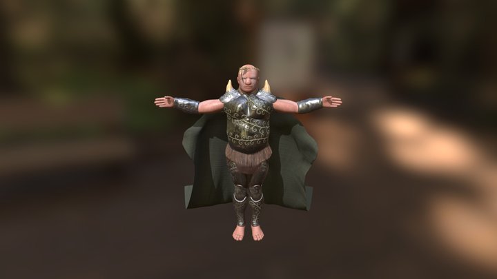 Jungle Knight 3D Model