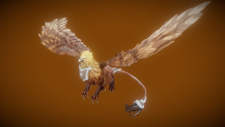 Hippogriff stage2 3D Model
