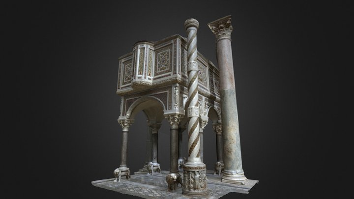 Ambone della Cattedrale di Sessa Aurunca (CE) 3D Model