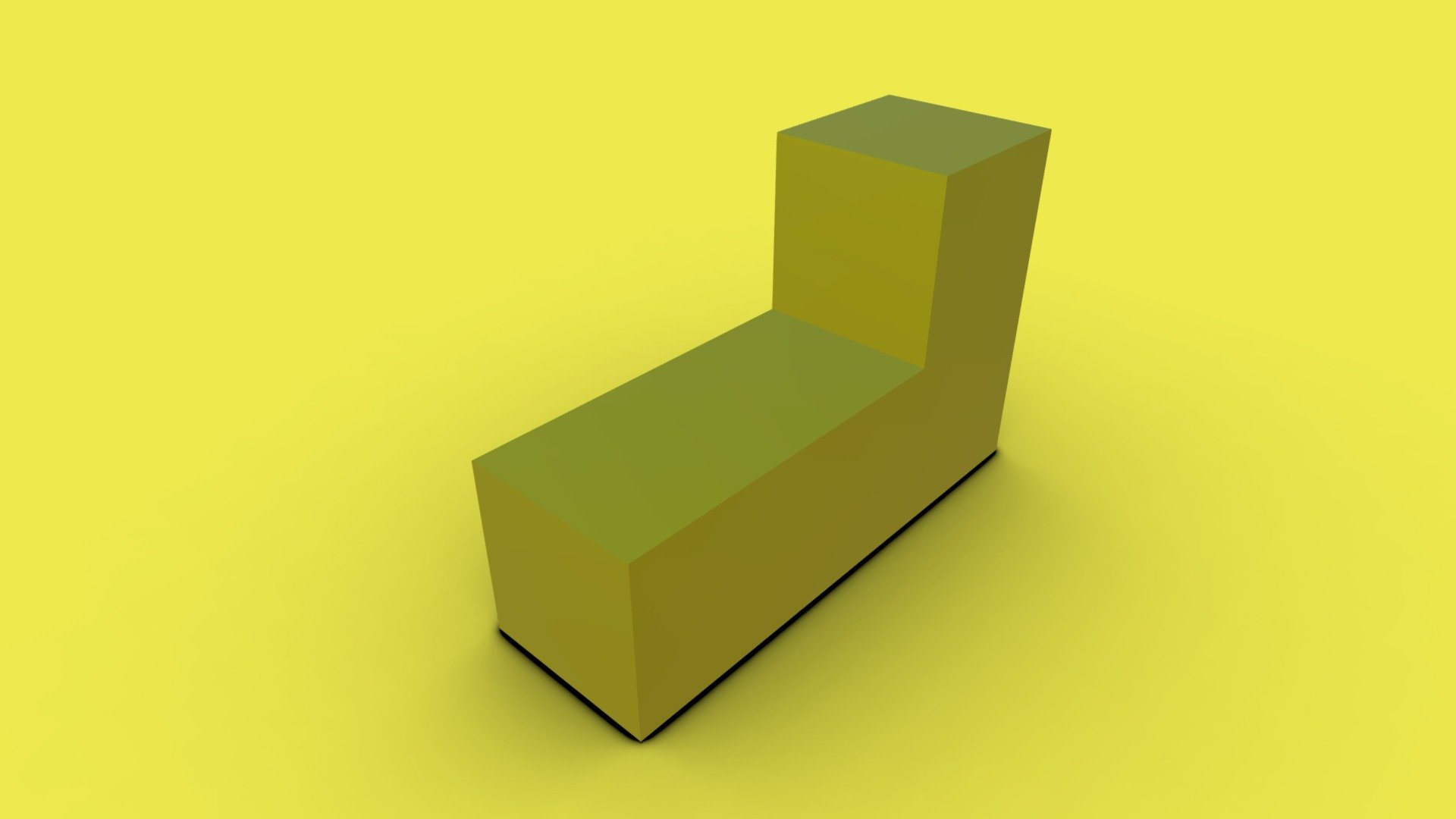 Cubo SOMA Figura Amarilla (L)