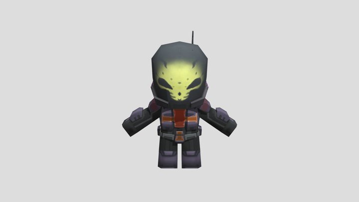 Mobile - Call of Mini Infinity - Assault Armor 3D Model