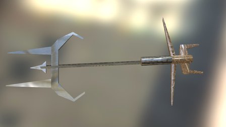 Speed model weapon 3D Model