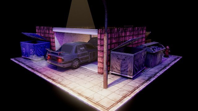 Locations for shelters 3D Model