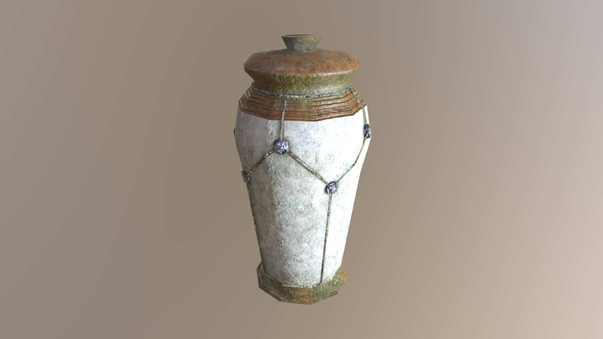 Large ceramic container